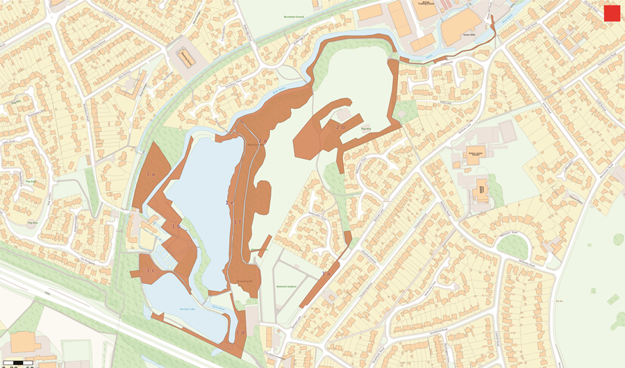 WaterMills Map of planned tree works
